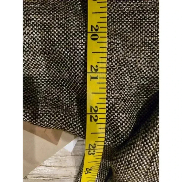 Coldwater Creek Women's Beaded Tweed Jacket Brown Size 18 Casual 3/4 Plus Boho - Picture 11 of 12